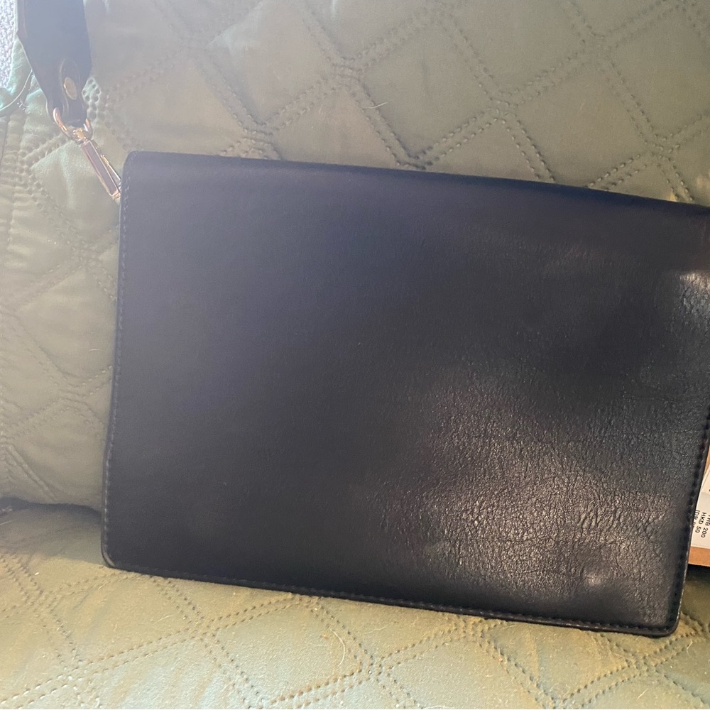 New Brandy ❤️ Melville black leather shoulder bag - Picture 3 of 7